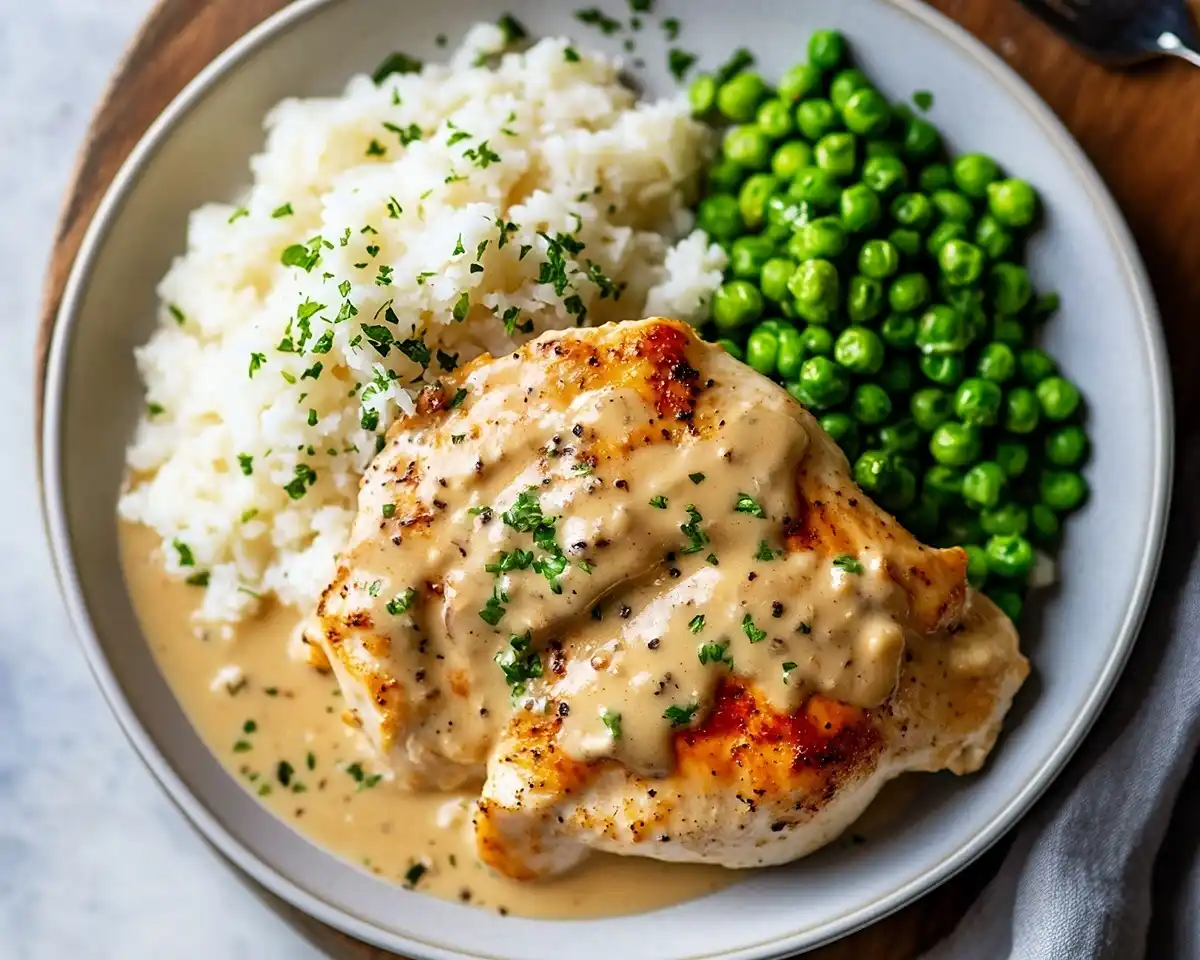 Mouthwatering Boursin Chicken Bake