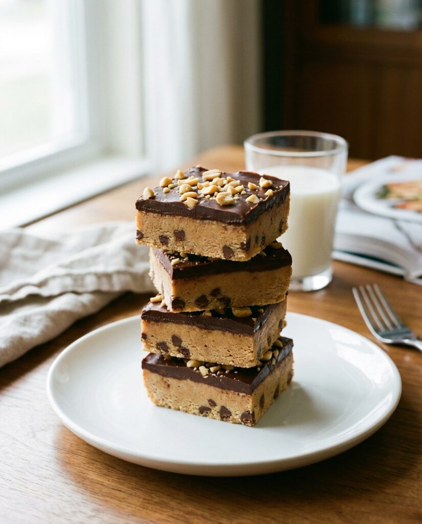 No-Bake Peanut Butter Bars 5 No-Bake Peanut Butter Bars Recipe