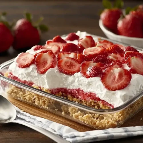 No-Bake Strawberry Dream Dessert