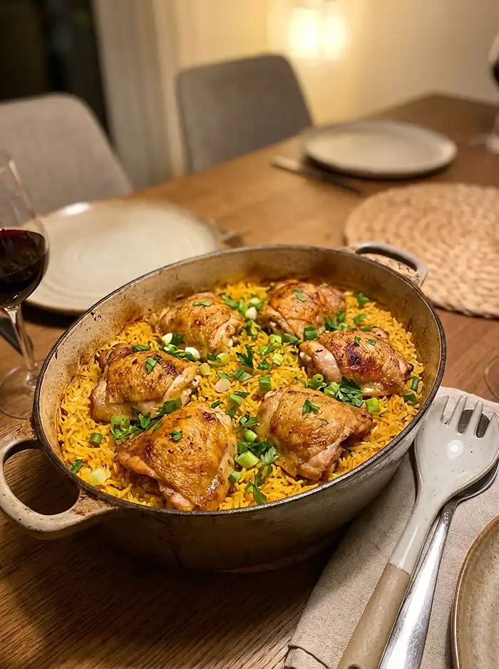 One-Pot Chicken and Rice Recipe