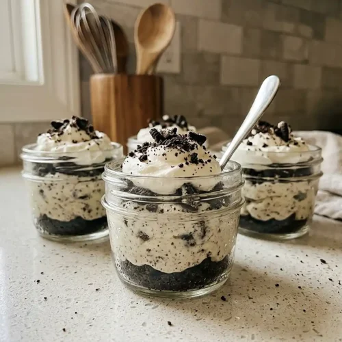5-Ingredient Oreo No-Bake Cheesecake Cups 2 Oreo No-Bake Cheesecake Cups