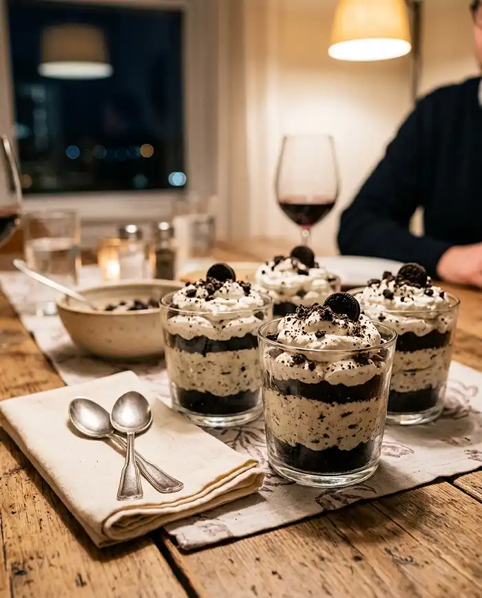 5-Ingredient Oreo No-Bake Cheesecake Cups 5 Oreo No-Bake Cheesecake Cups Recipe