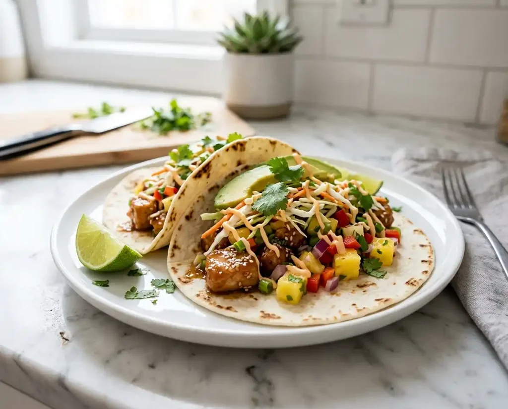 Pineapple Chicken Tacos
