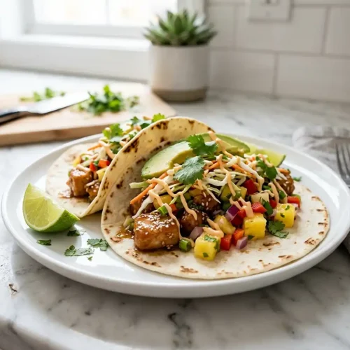 Pineapple Chicken Tacos