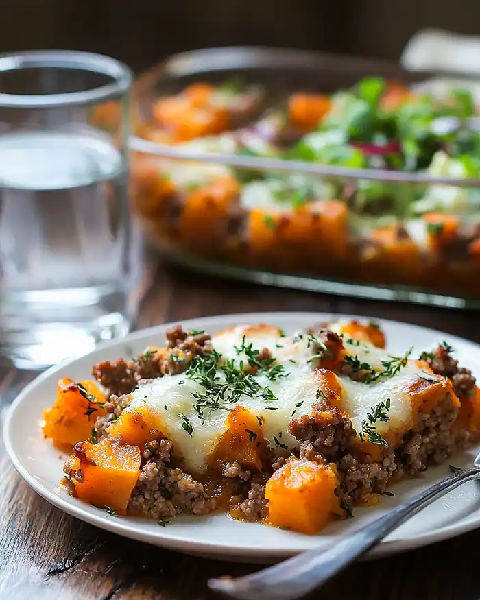 Potato and Ground Turkey Bake