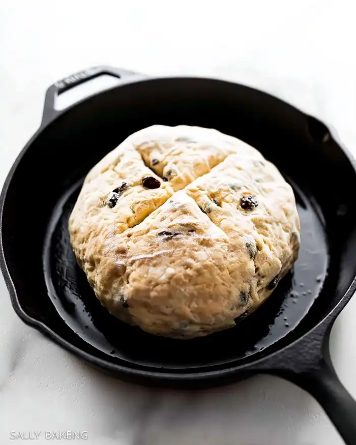 Preparing Grandma's Irish Soda Bread