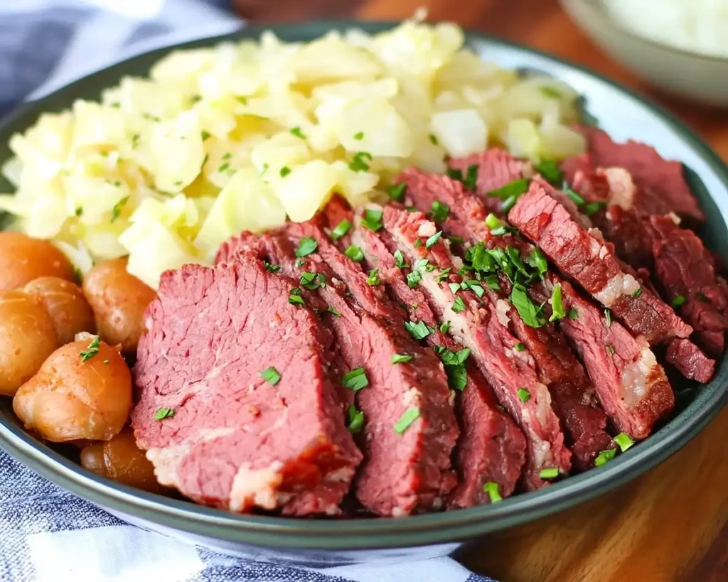 Slow Cooker Corned Beef and Cabbage