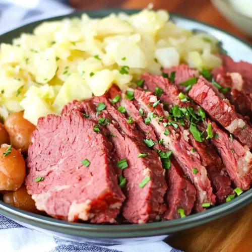 Slow Cooker Corned Beef and Cabbage 2 Slow Cooker Corned Beef and Cabbage