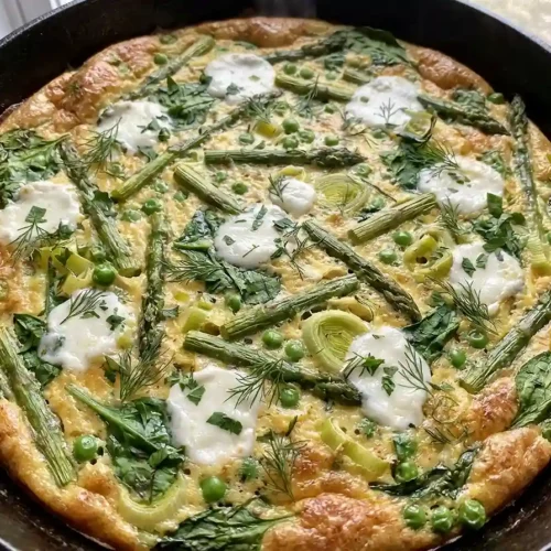 Spring Vegetable Frittata 2 Spring Vegetable Frittata