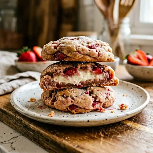 Strawberry Shortcake Cookies