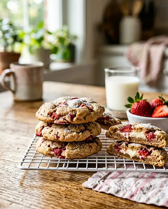 Strawberry Shortcake Cookies Recipe