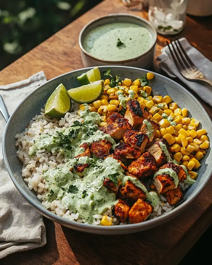 Street Corn Chicken Rice Bowl 5 Street Corn Chicken Rice Bowl Recipe