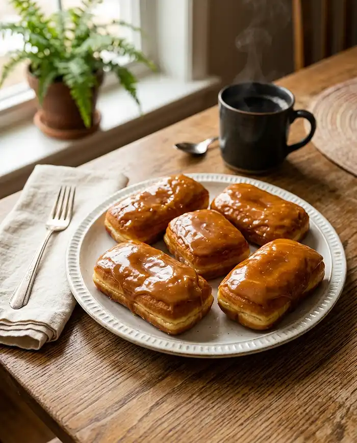 Sweet Maple Donut Bars