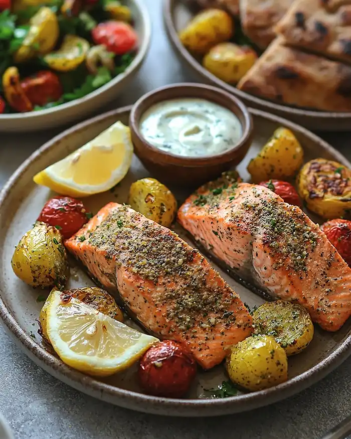 Za’atar Garlic Salmon
