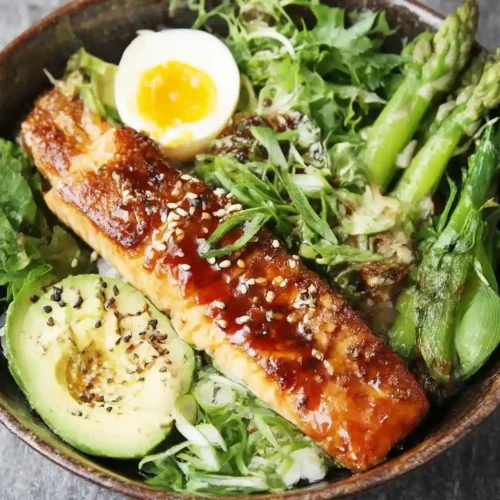 15-Minute Teriyaki Salmon Bowls 2 15-Minute Teriyaki Salmon Bowls