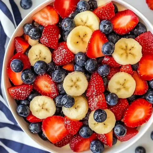 4th of July Fruit Salad