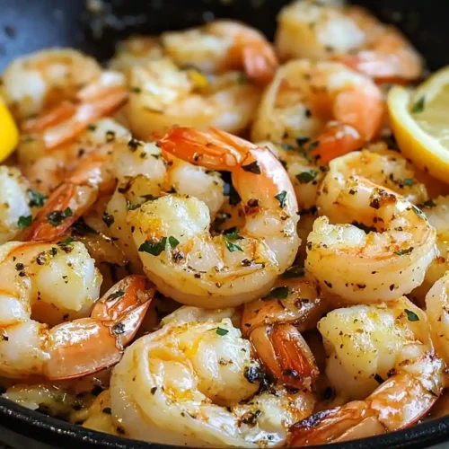 5-Ingredient Lemon Garlic Shrimp