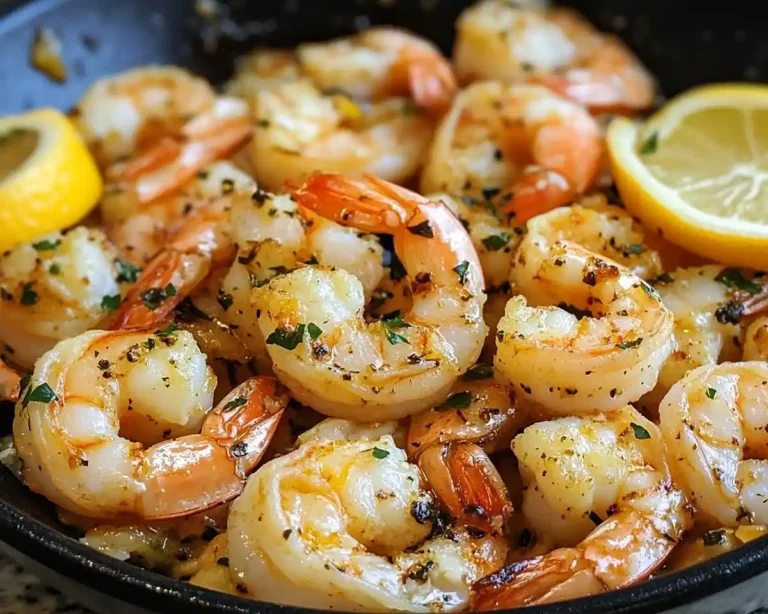 5-Ingredient Lemon Garlic Shrimp