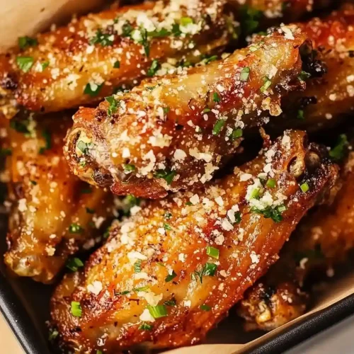Air Fryer Garlic Parmesan Wings 2 Air Fryer Garlic Parmesan Wings