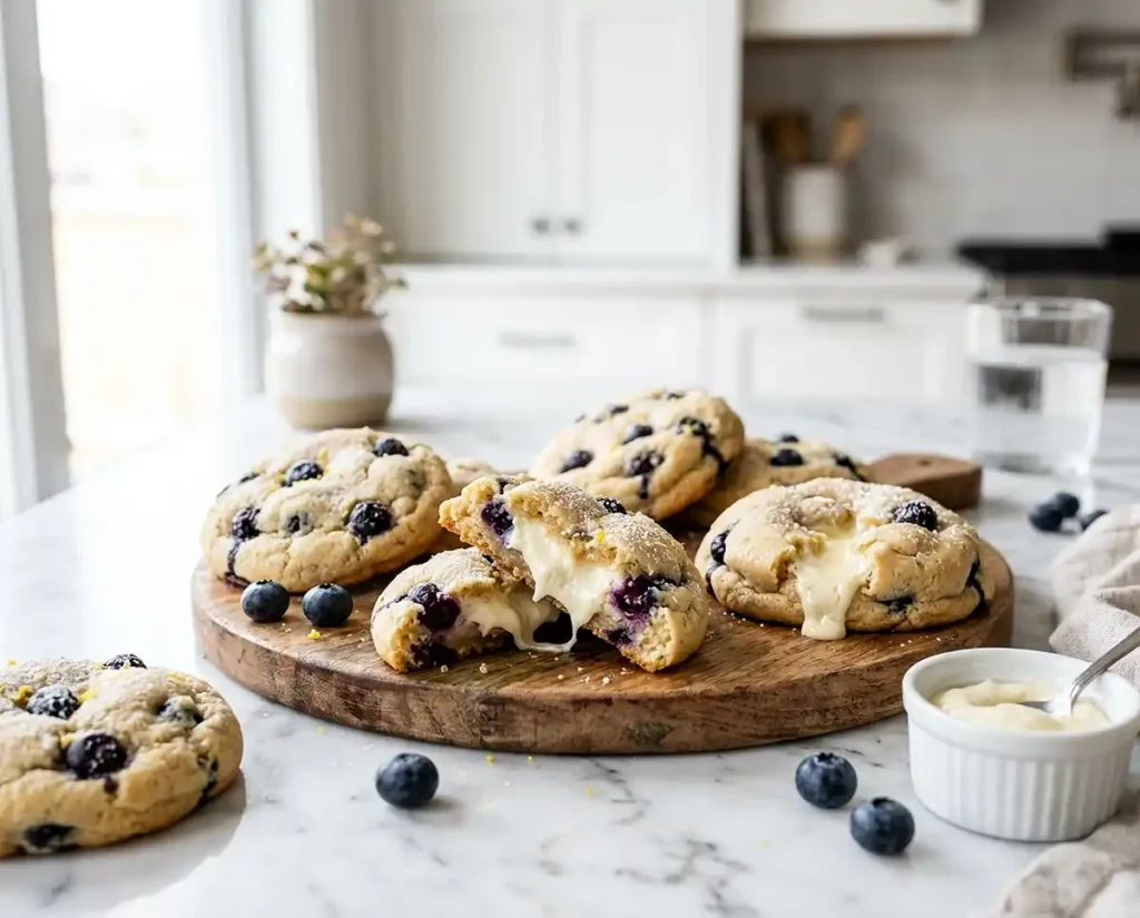 Blueberry Cheesecake Cookies