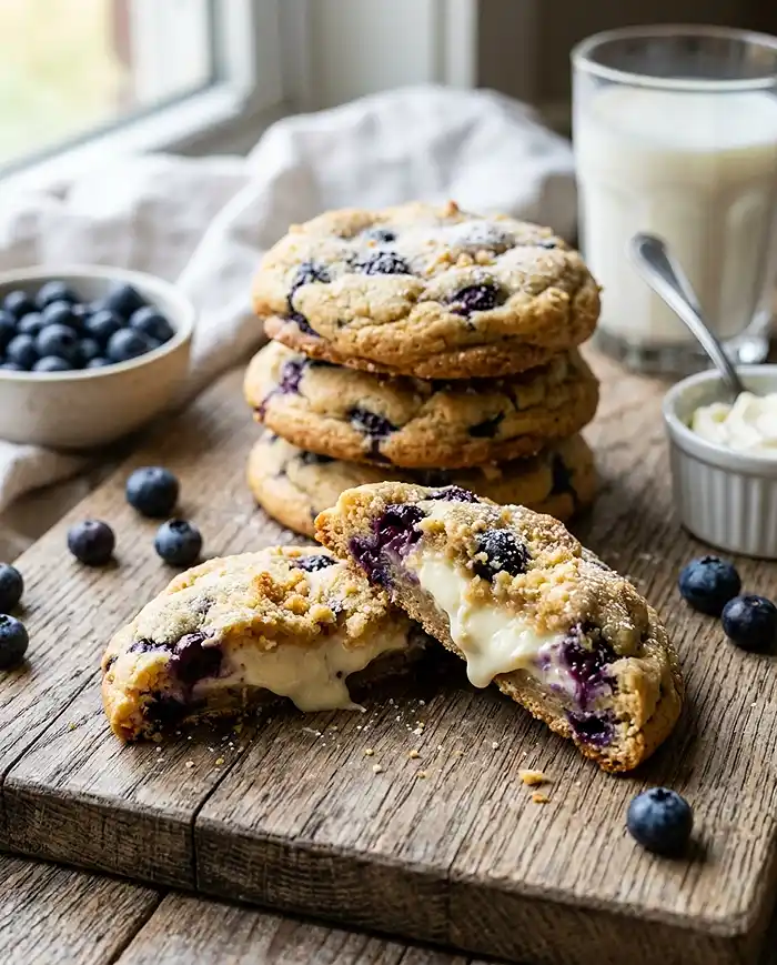 Blueberry Cheesecake Cookies Recipe