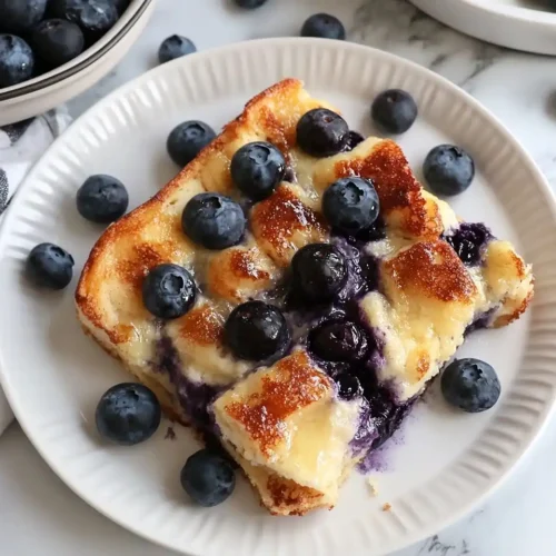 Blueberry French Toast casserole