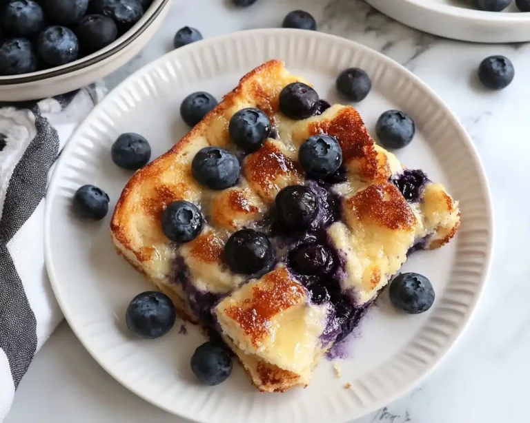 Blueberry French Toast casserole