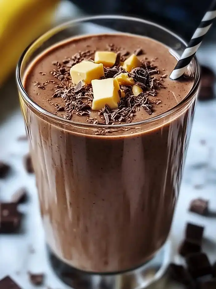 Chocolate Peanut Butter Smoothie