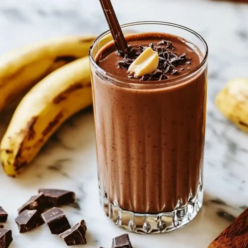 Chocolate Peanut Butter Smoothie