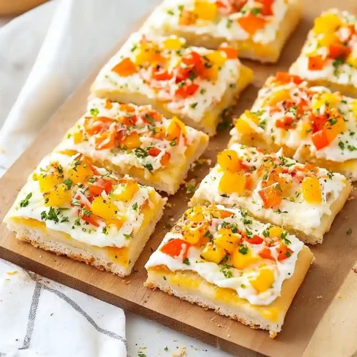 Cold Veggie Pizza Appetizer