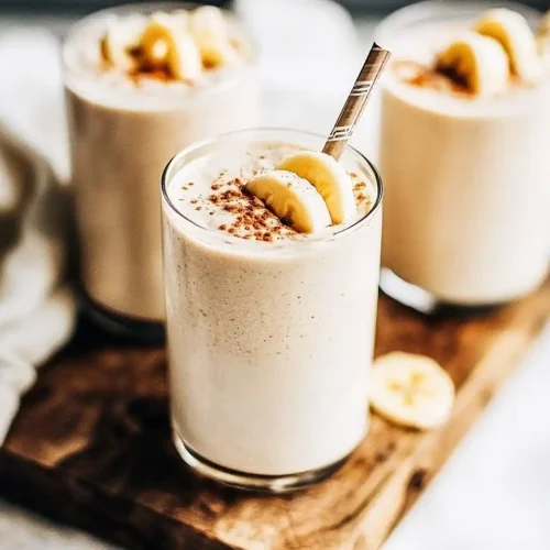 Creamy Banana Smoothie 2 Creamy Banana Smoothie