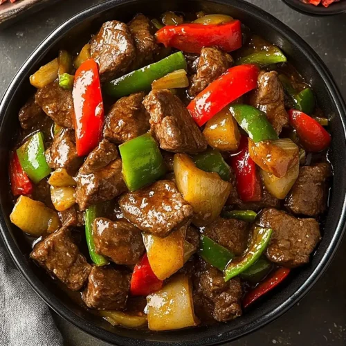 Crock Pot Pepper Steak