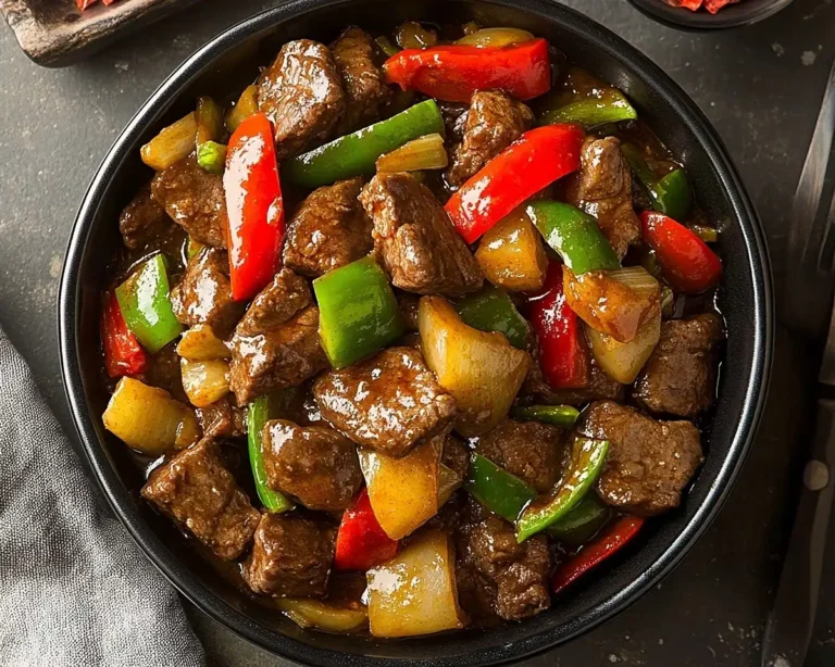 Crock Pot Pepper Steak