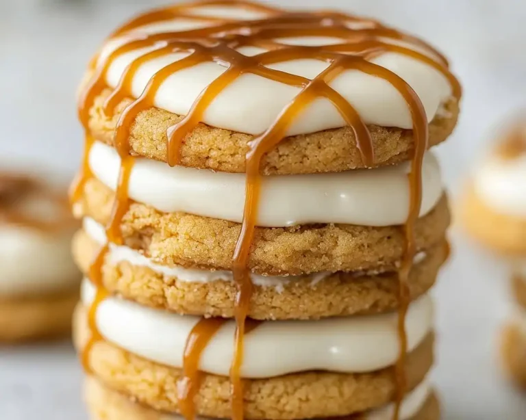 Crumbl Salted Caramel Cheesecake Cookies