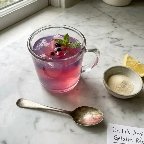 dr. william li gelatin recipe​