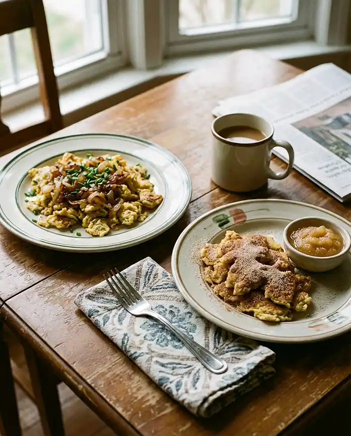 Healthy matzo brei recipe