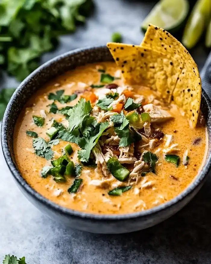 High Protein White Chicken Chili That’ll Warm Your Soul