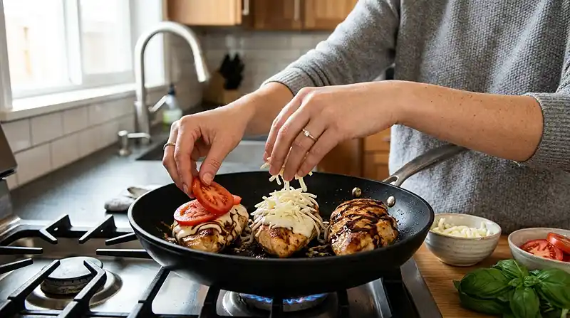 5-Ingredient Caprese Chicken Bake 5 How to Cook 5-Ingredient Caprese Chicken Bake