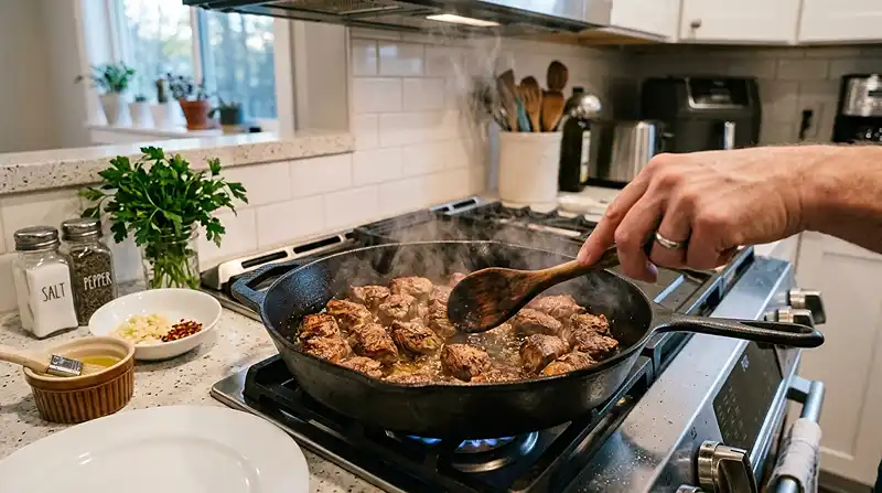 How to Make 15-Minute Garlic Butter Steak Bites