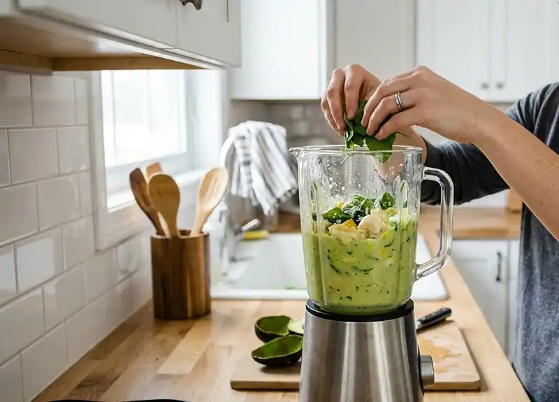 How to Make Avocado Banana Smoothie