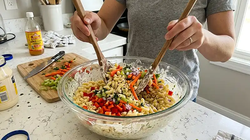 How to Make Classic American Macaroni Salad