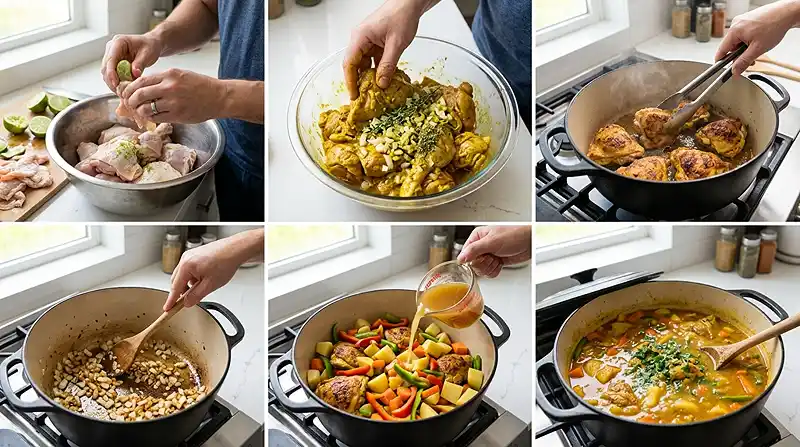 How to Make caribbean curry bowl