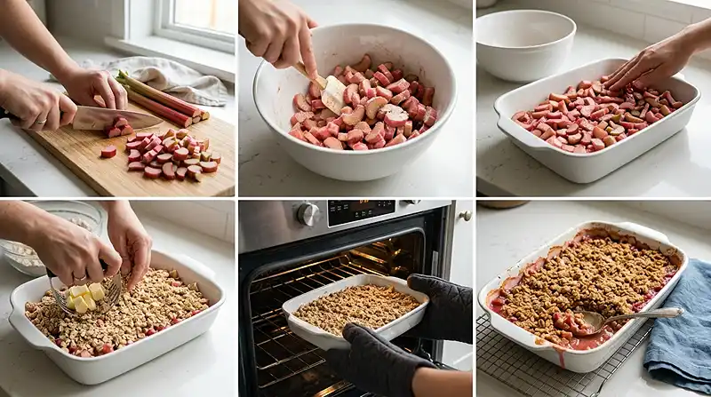 How to Make the Best Rhubarb Crisp