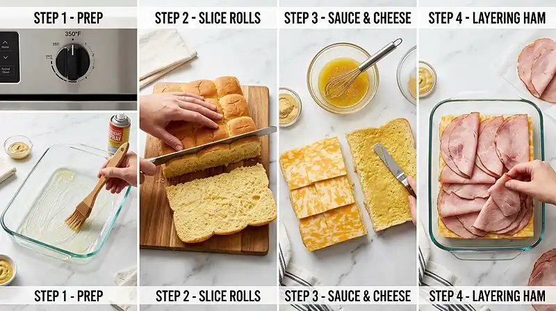 Hwo to Make hawaiian roll sliders