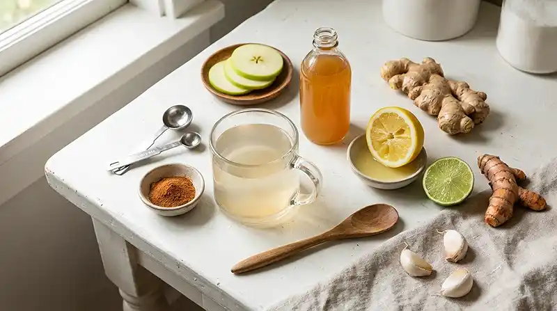 Ingredients for Dr. Phil’s Diabetes Recipe Drink