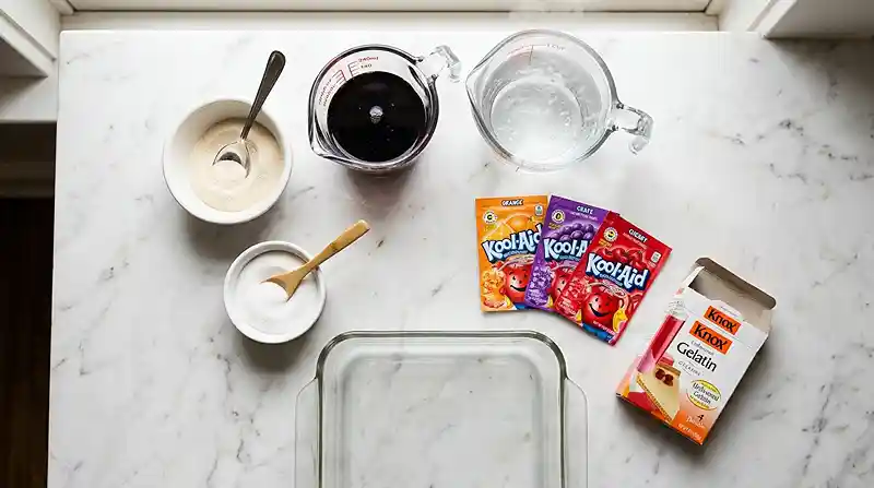 Ingredients for Knox Unflavored Gelatin Gluten Free