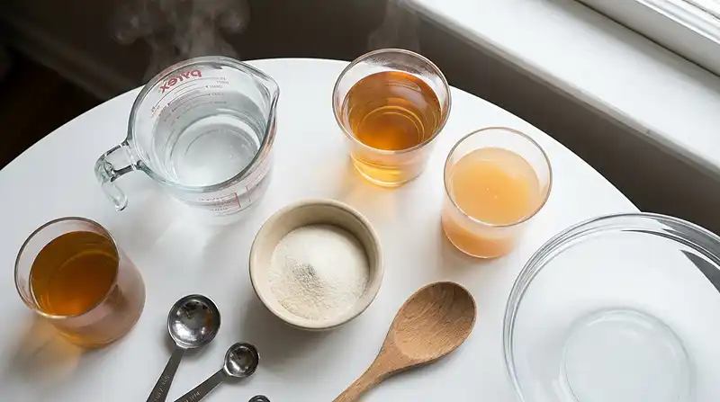 Ingredients for jello weight loss recipe