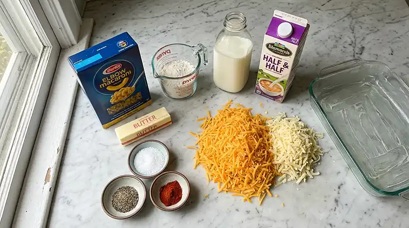 Baked Mac and Cheese Recipe 3 Ingredients for mac and cheese recipe