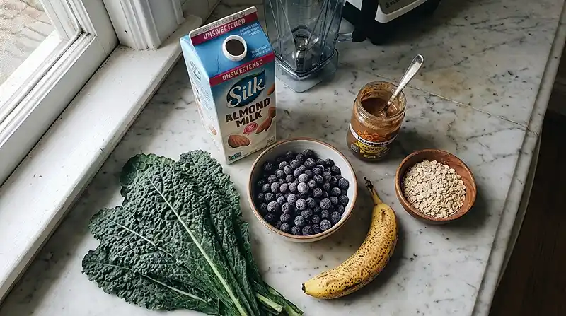 Ingredients to Meal Replacement Smoothie