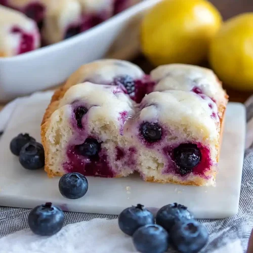 Lemon Blueberry Focaccia Bread